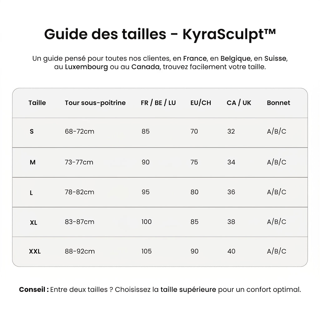 KyraSculpt- Soutien-gorge invisible sans bretelles