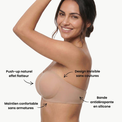 KyraSculpt- Soutien-gorge invisible sans bretelles