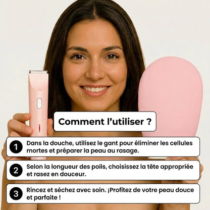 Rasoir 2 en 1 Kyra™ pour le maillot et le corps