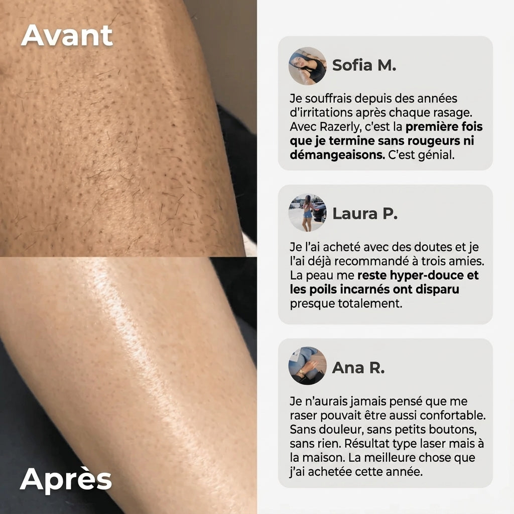 Rasoir 2 en 1 Kyra™ pour le maillot et le corps