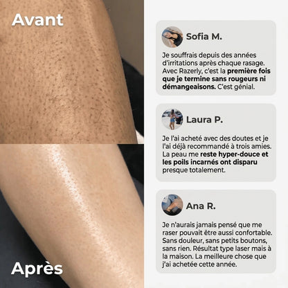 Rasoir 2 en 1 Kyra™ pour le maillot et le corps
