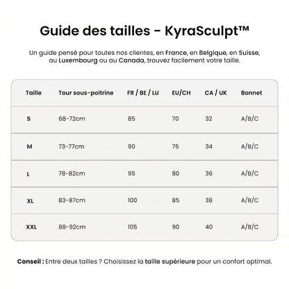 KyraSculpt- Soutien-gorge invisible sans bretelles